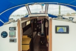 Companion Way with Electronic Gauges