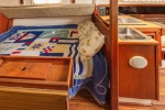 Starboard Double Berth in Salon